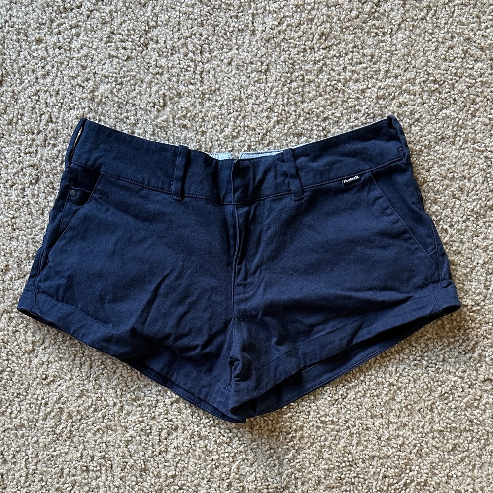 Hurley Dark Blue Women's Cargo Shorts